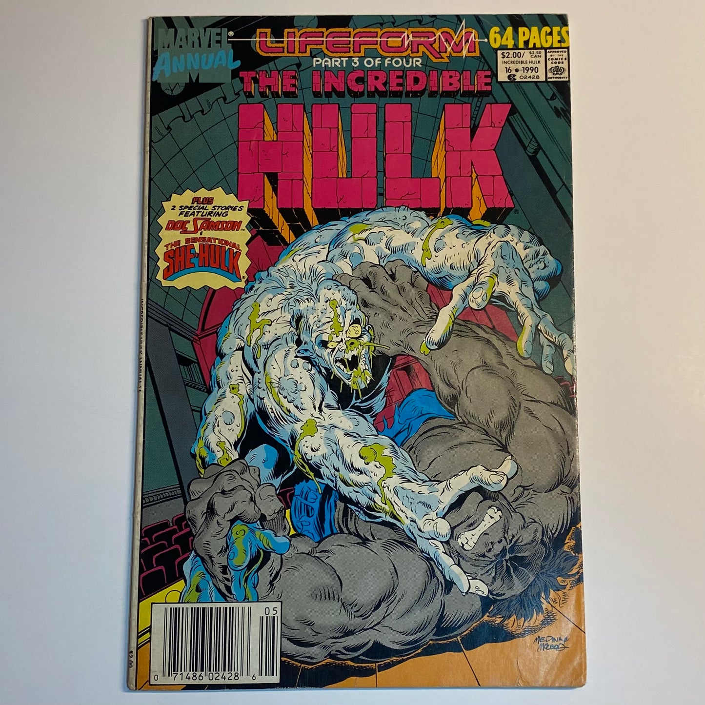 Hulk Annual #16 newsstand