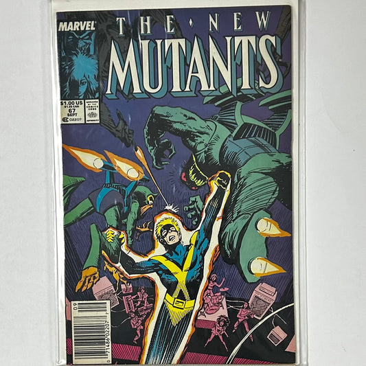 New Mutants #67 Newsstand