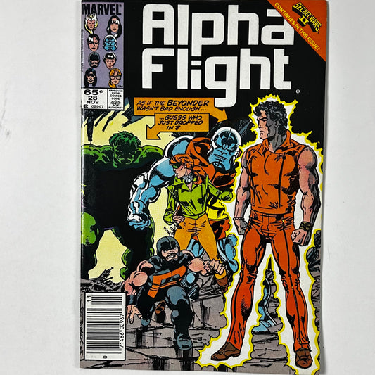 Alpha Flight #28 Newsstand