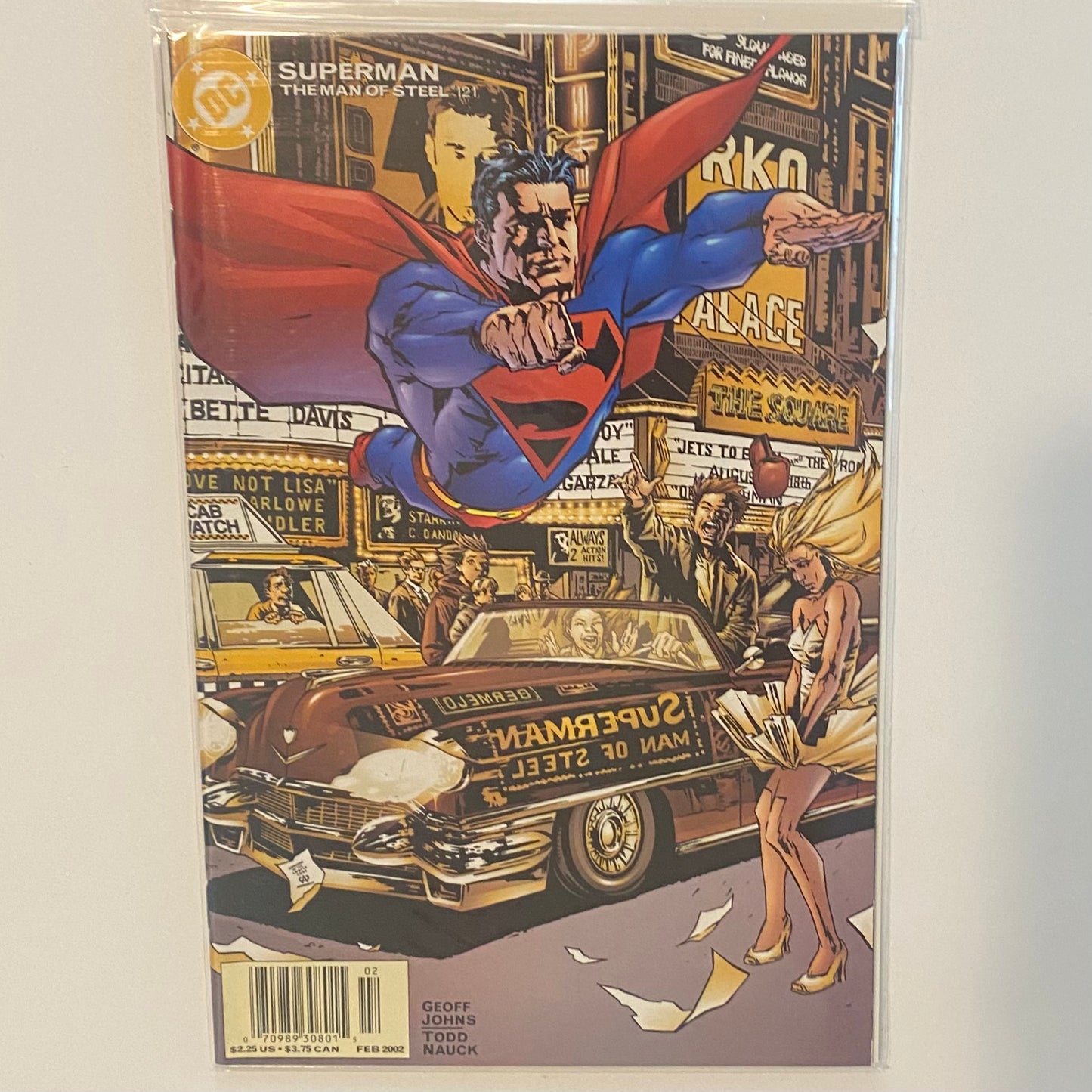 Superman Man of Steel #121 Newsstand