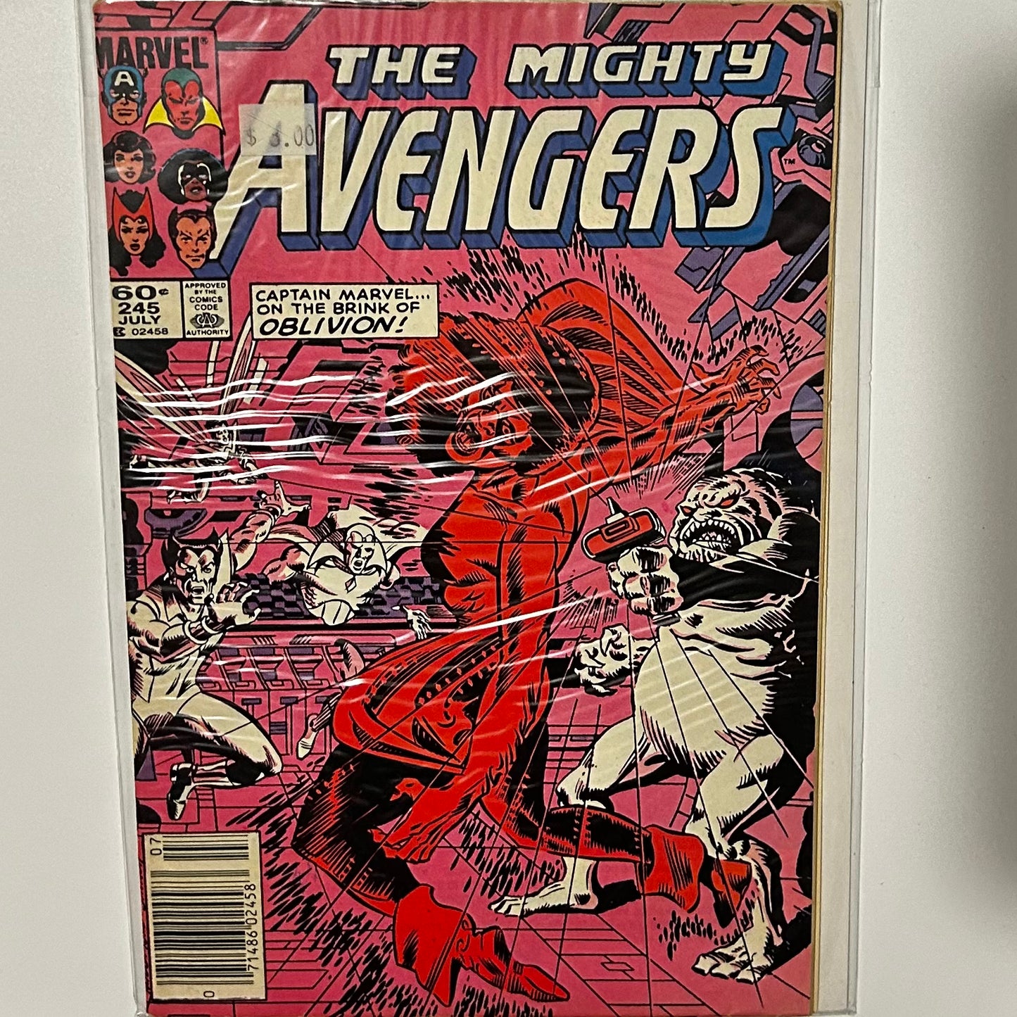 Avengers #245 Newsstand