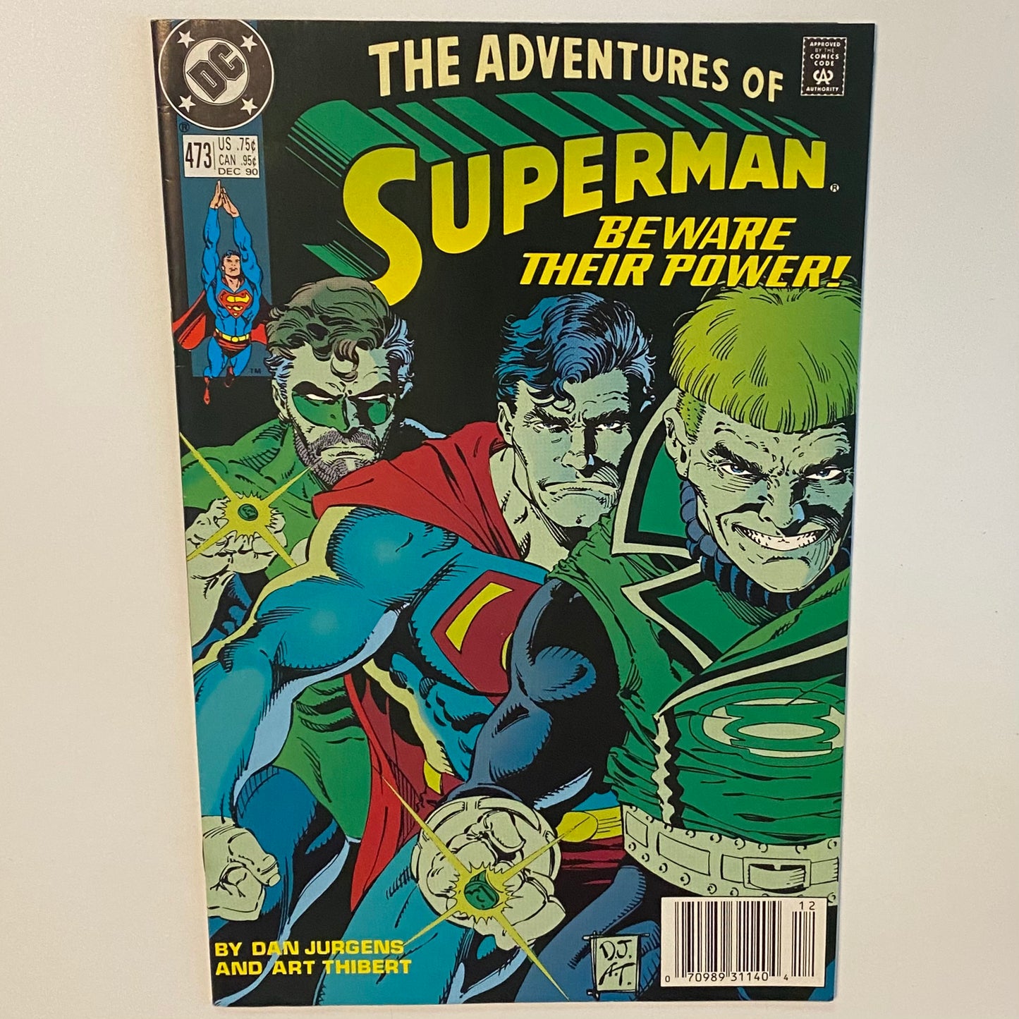 Superman #473 Newsstand