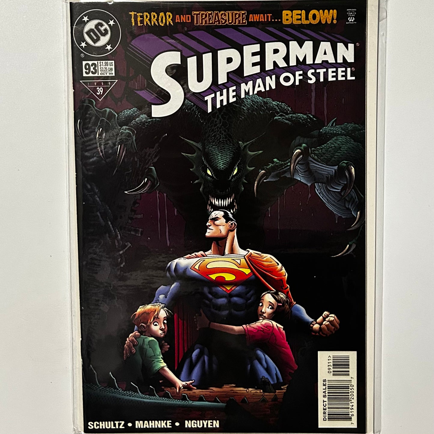 Superman Man of Steel #93