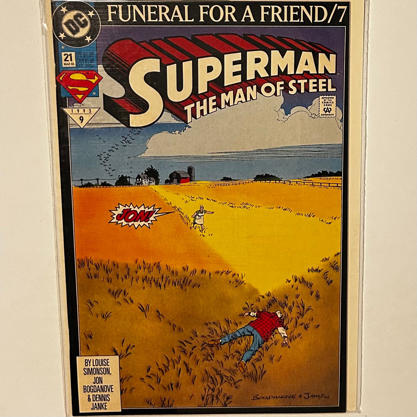 Superman Man of Steel #21