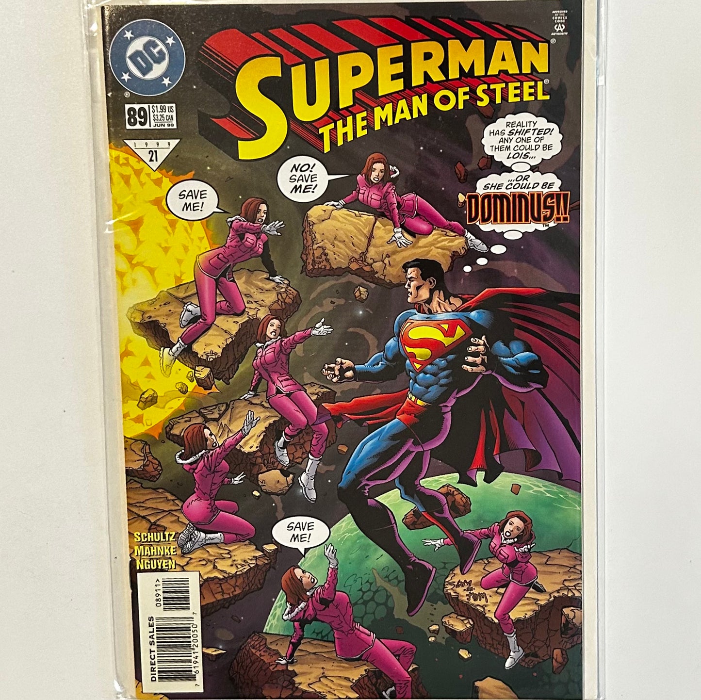 Superman Man of Steel #89