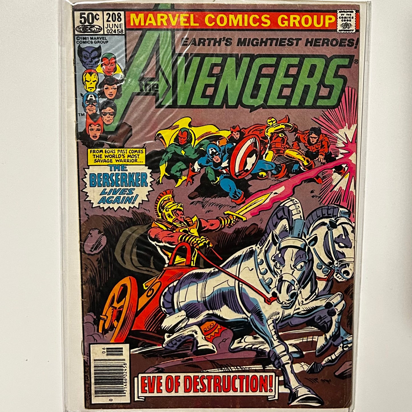 Avengers #208 Newsstand