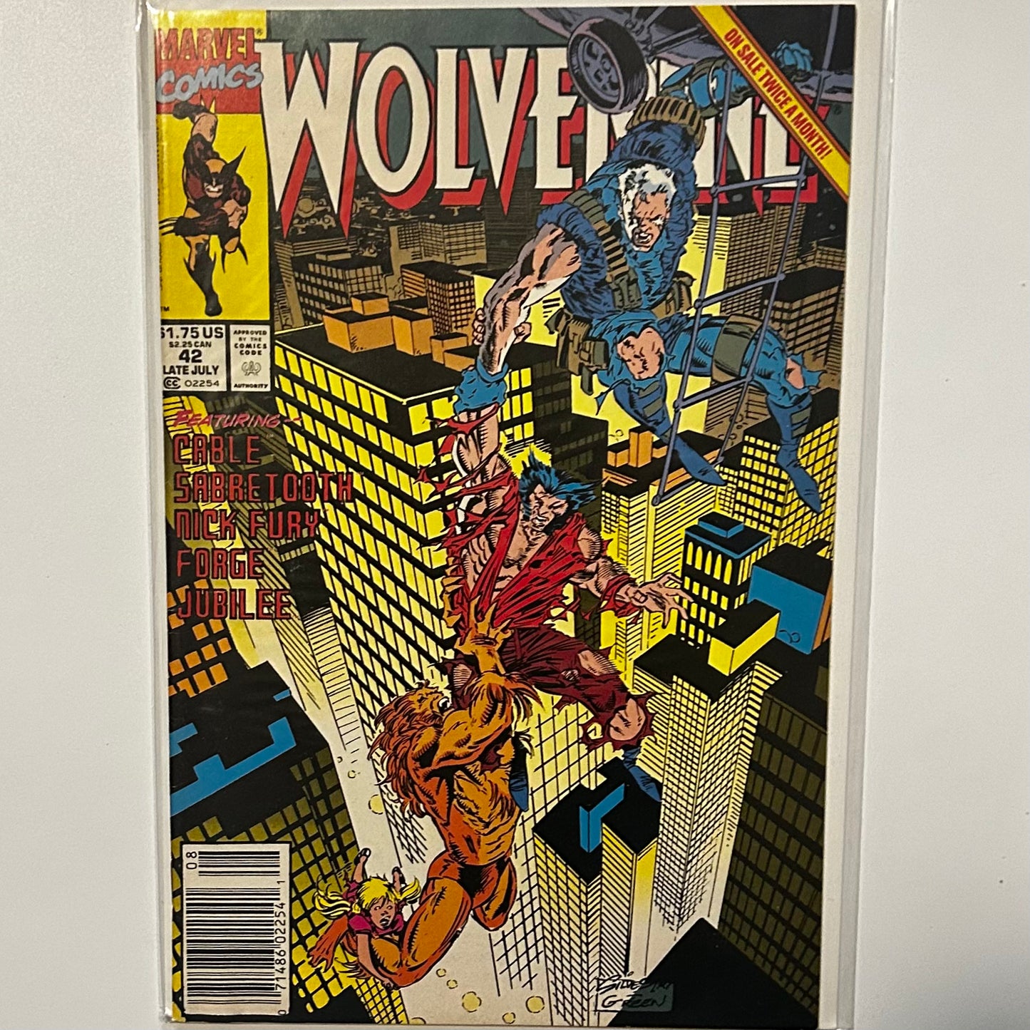 Wolverine #42 Newsstand