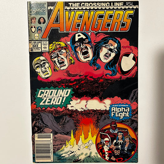 Avengers #323 Newsstand