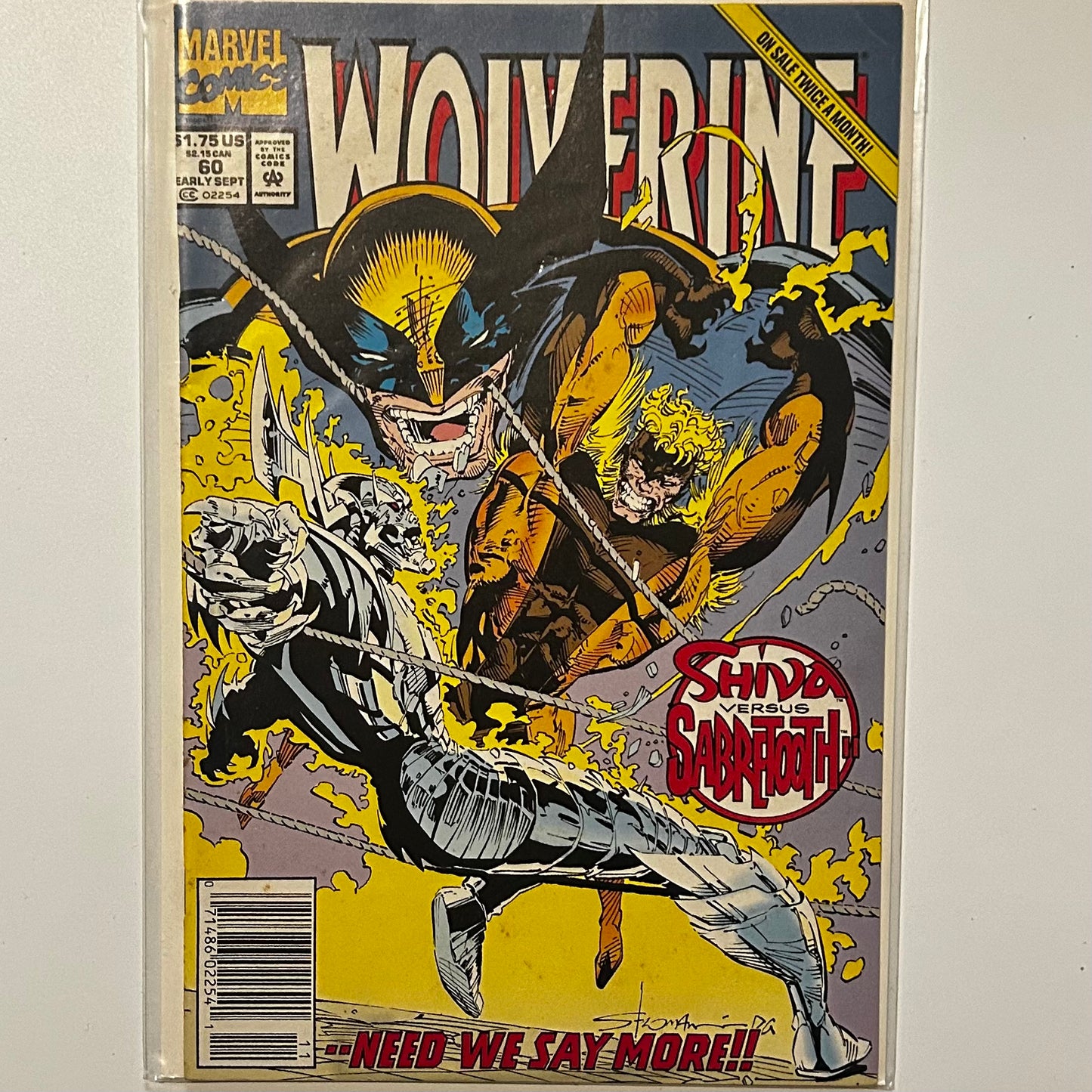 Wolverine #60 Newsstand