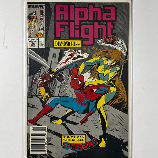 Alpha Flight #74 Newsstand