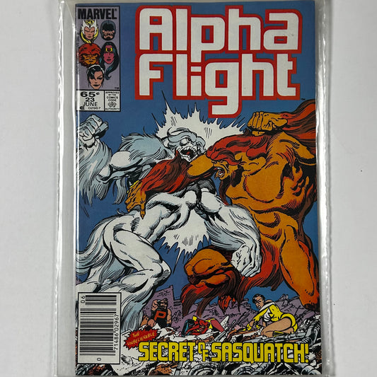 Alpha Flight #23 Newsstand