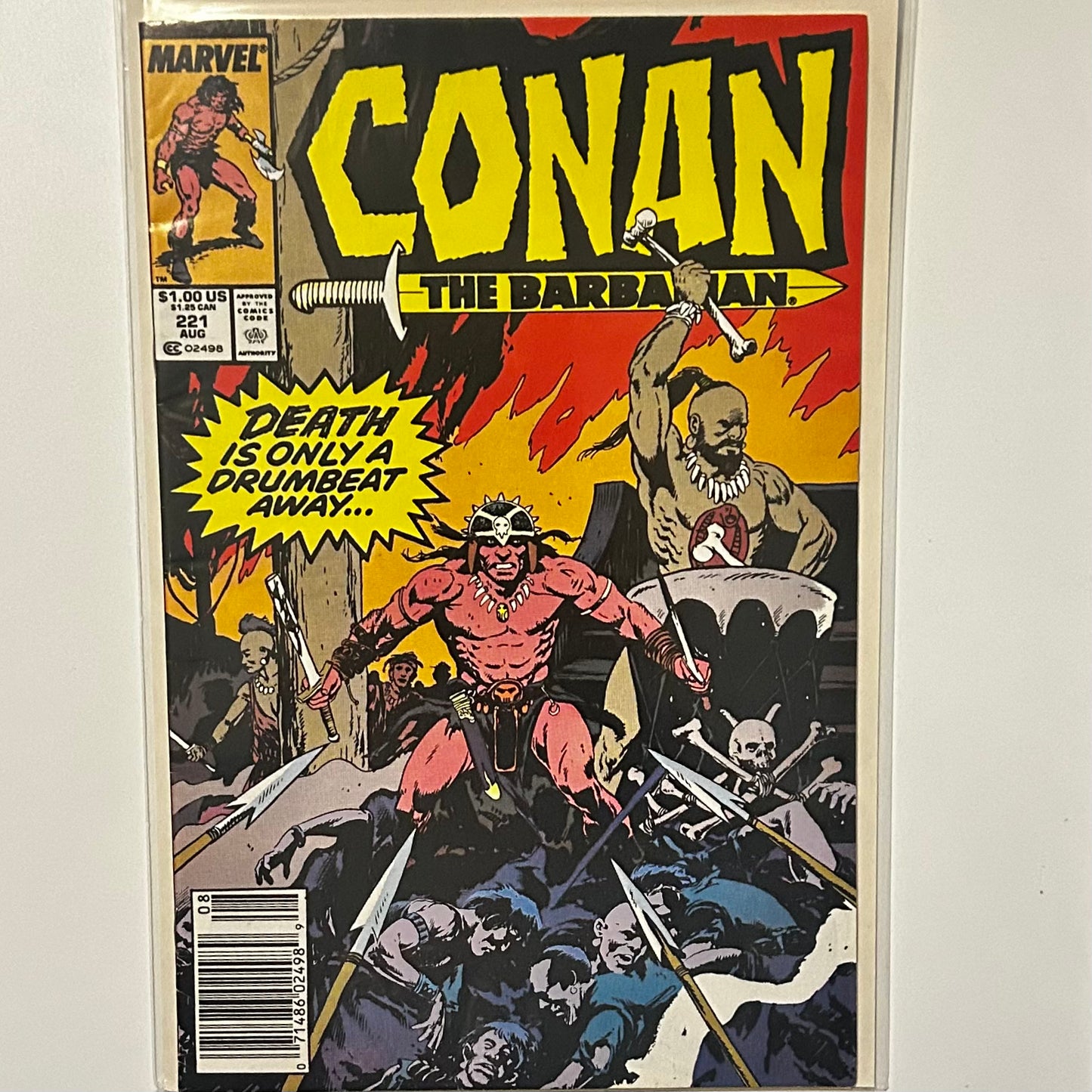 Conan the Barbarian #221 Newsstand