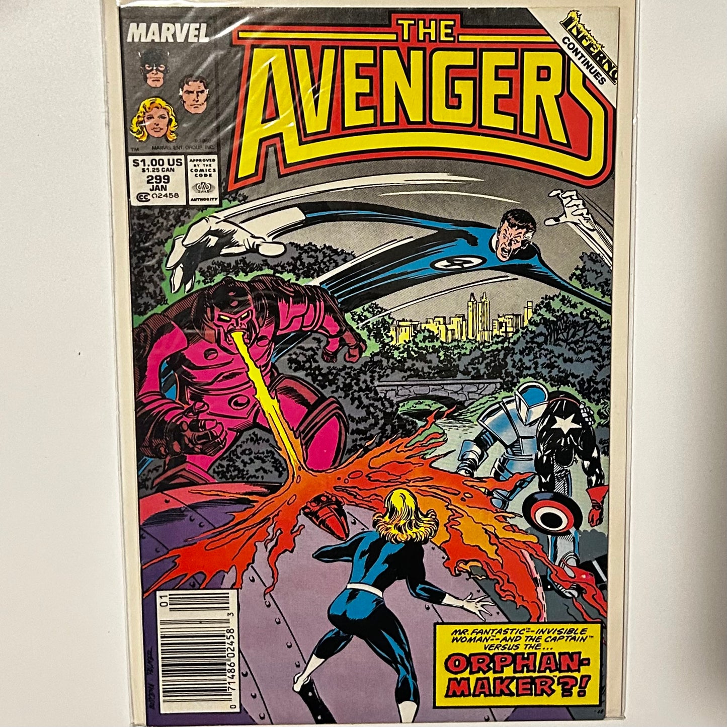 Avengers #299 Newsstand
