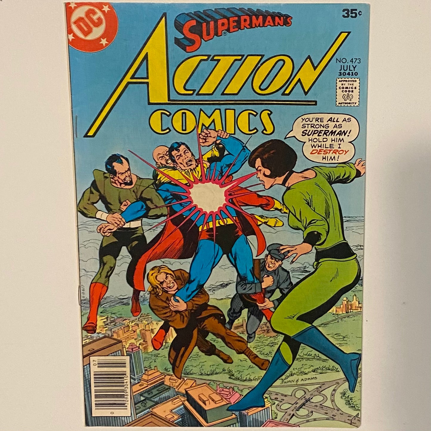Action Comics #473 Newsstand