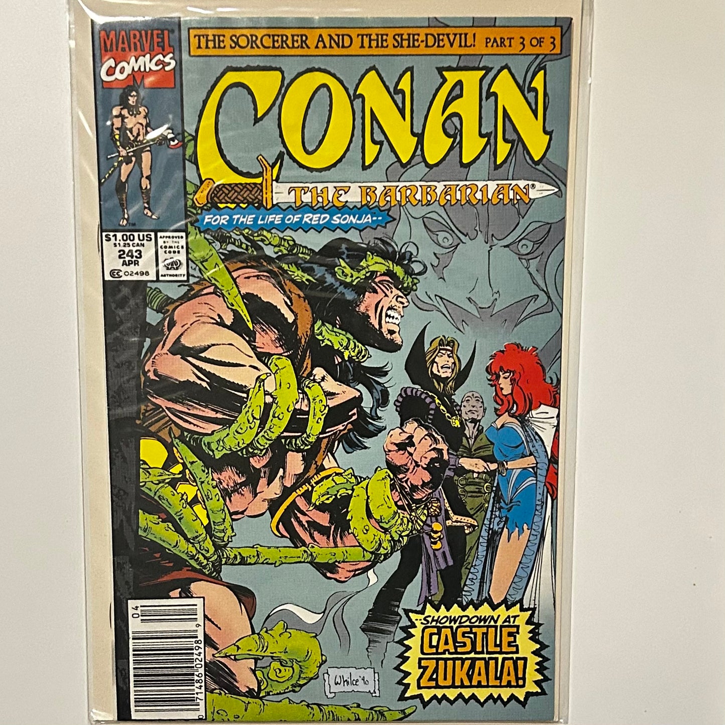 Conan the Barbarian #243 Newsstand