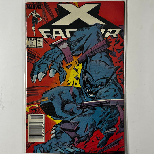X-Factor #33 Newsstand