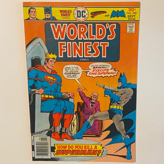 World’s Finest #240 Newsstand