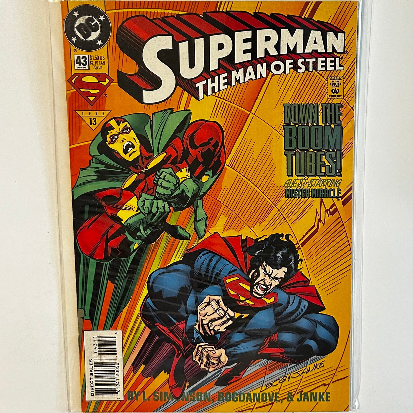 Superman Man of Steel #43