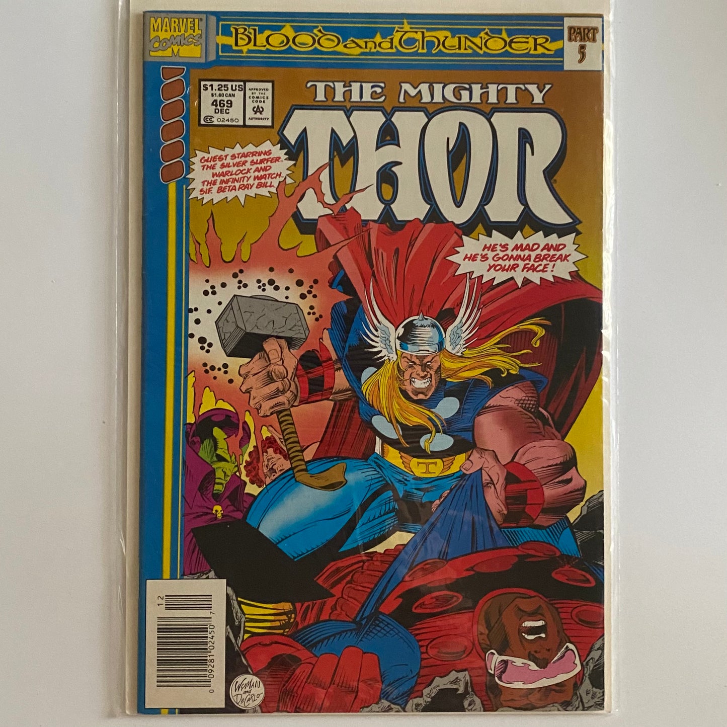 Thor #469 Newsstand