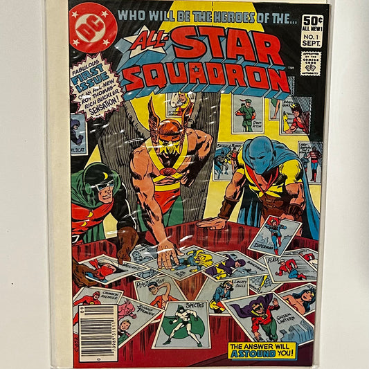 All Star Squadron #1 Newsstand