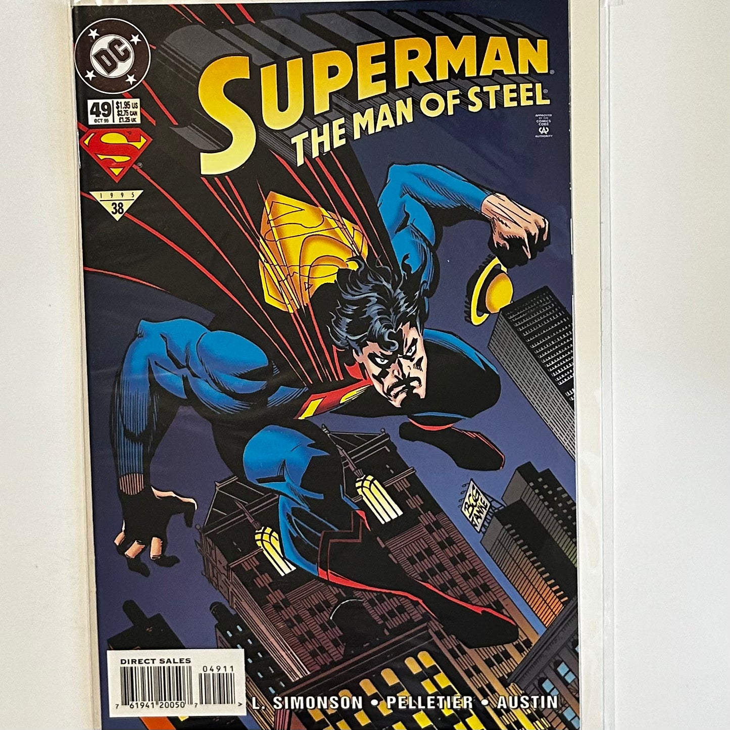 Superman Man of Steel #49