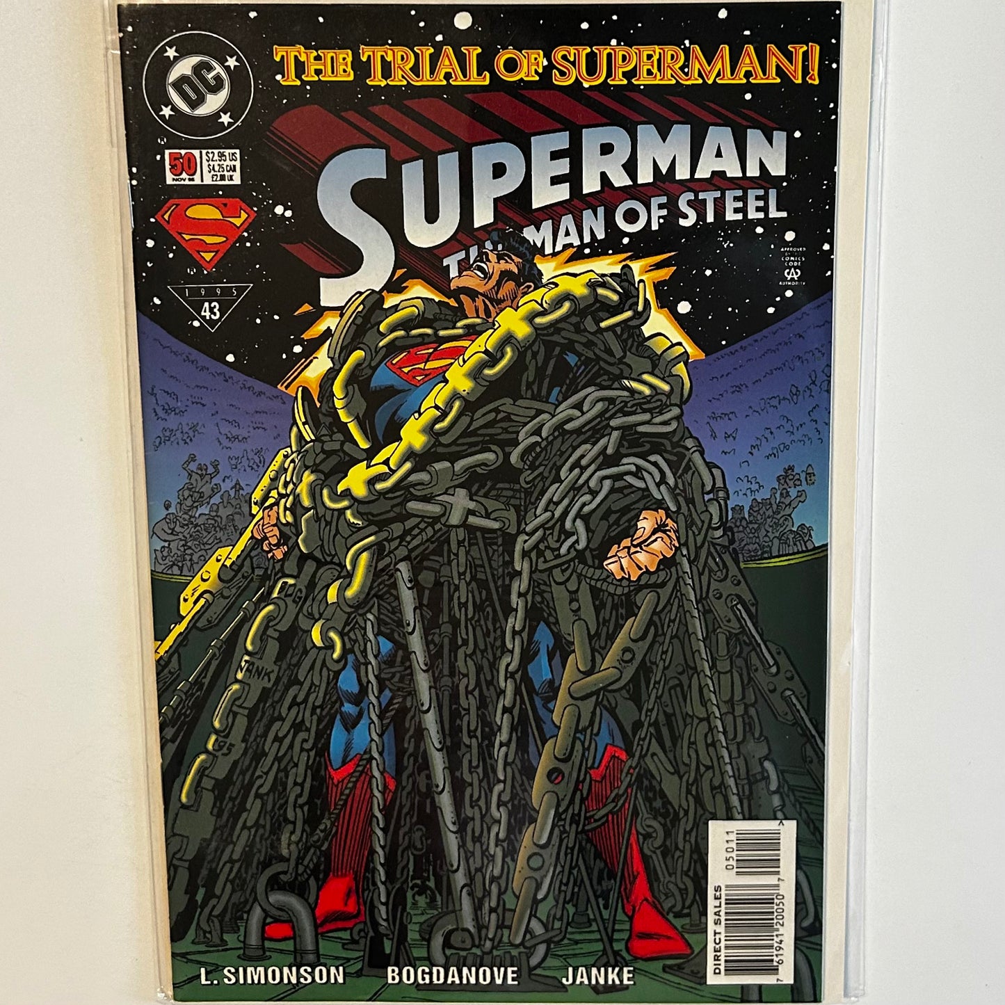 Superman Man of Steel #50