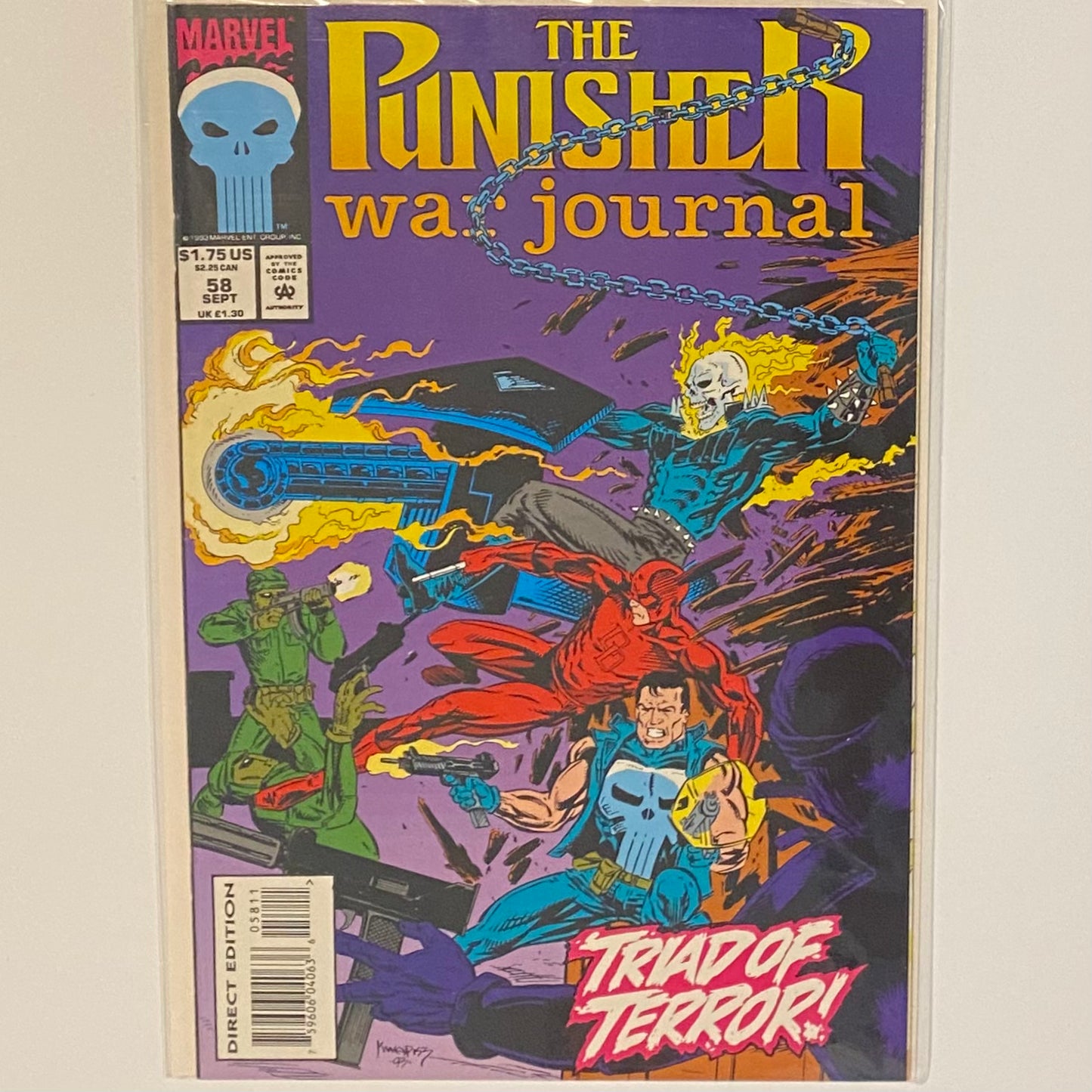 The Punisher War Journal #58