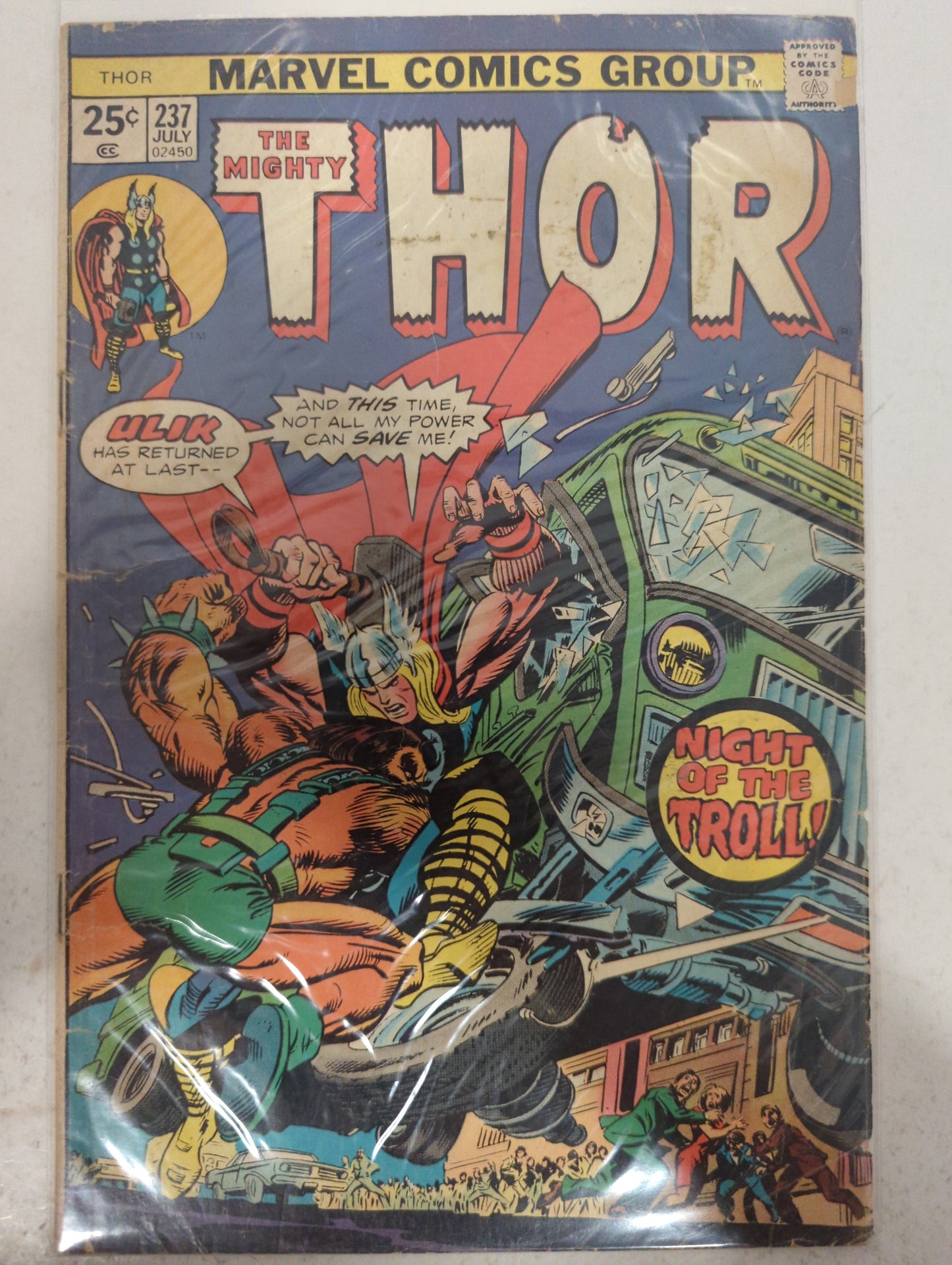 Thor #237 Low Grade