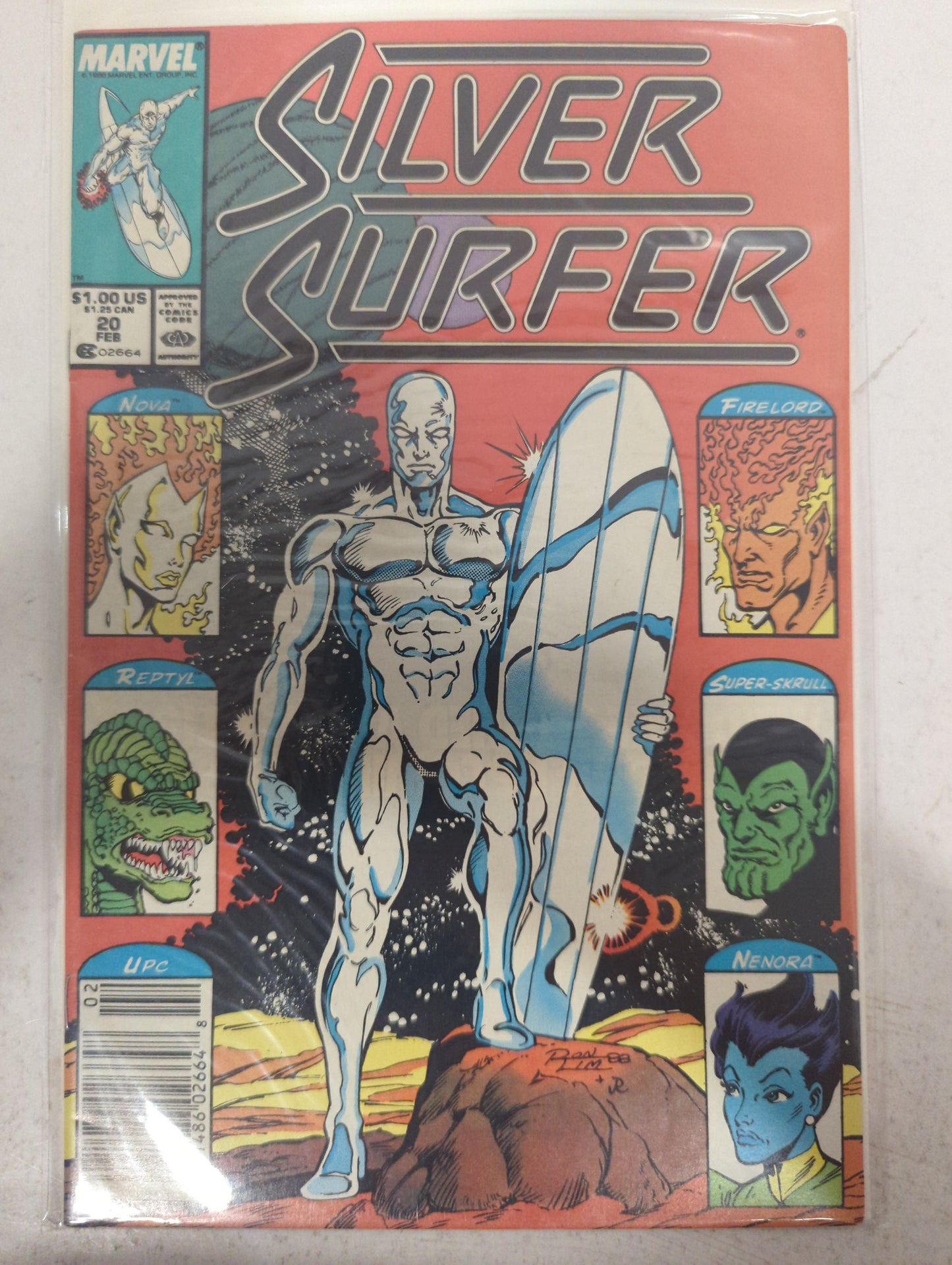 Sliver Surfer #20 Newsstand