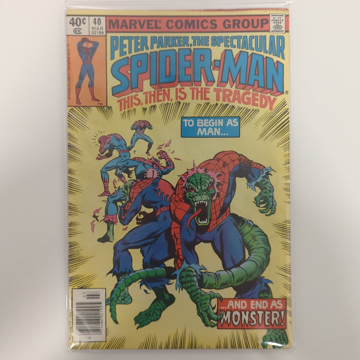 Peter Parker The Spectacular Spider-Man #40 Newsstand