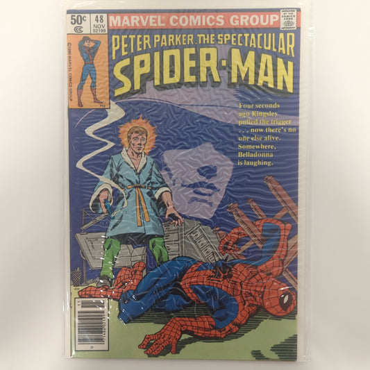 Peter Parker The Spectacular Spider-Man #48 Newsstand