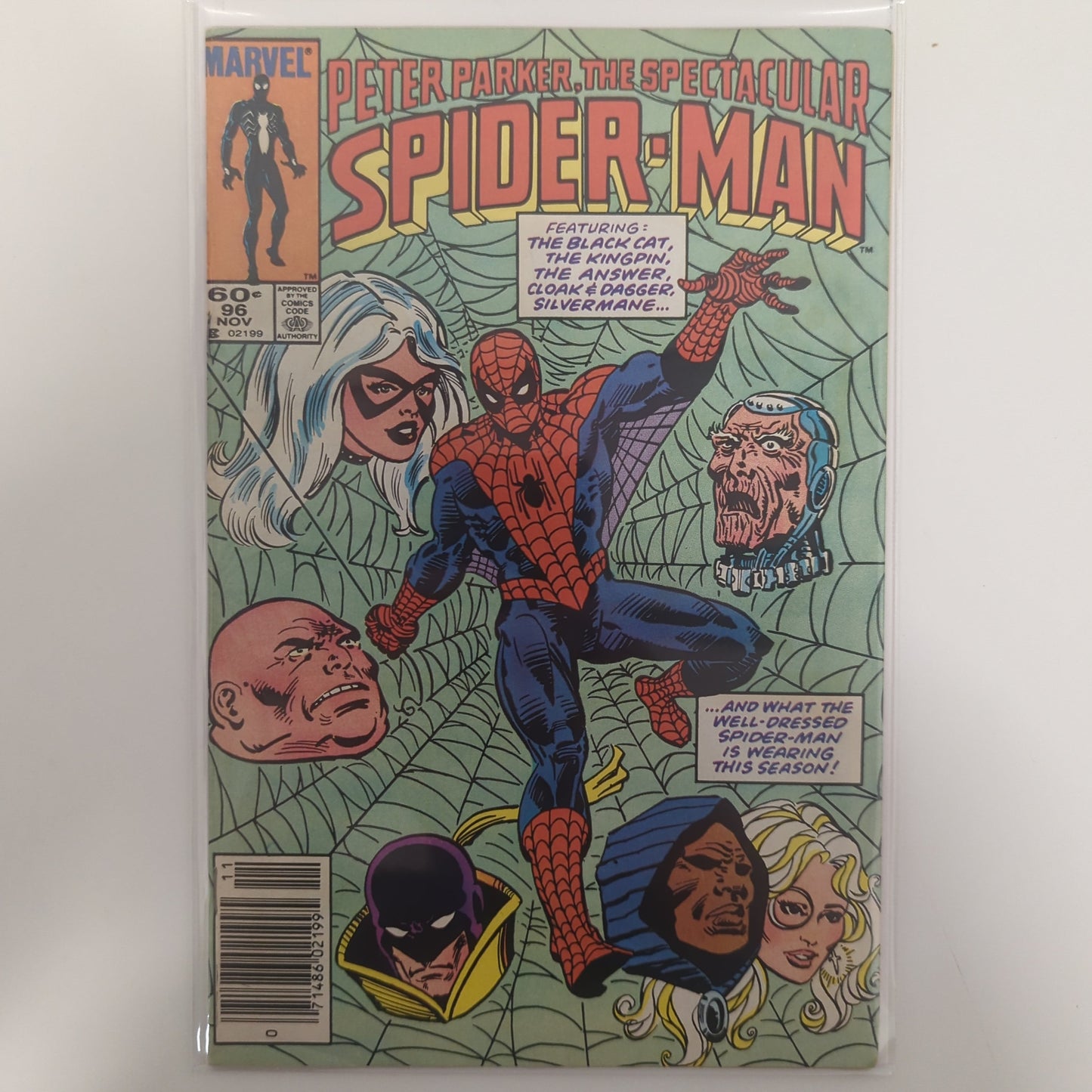 Peter Parker The Spectacular Spider-Man #96 Newsstand