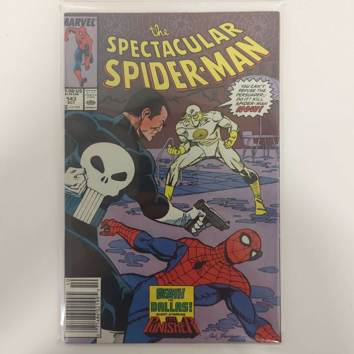 The Spectacular Spider-Man #143 Newsstand