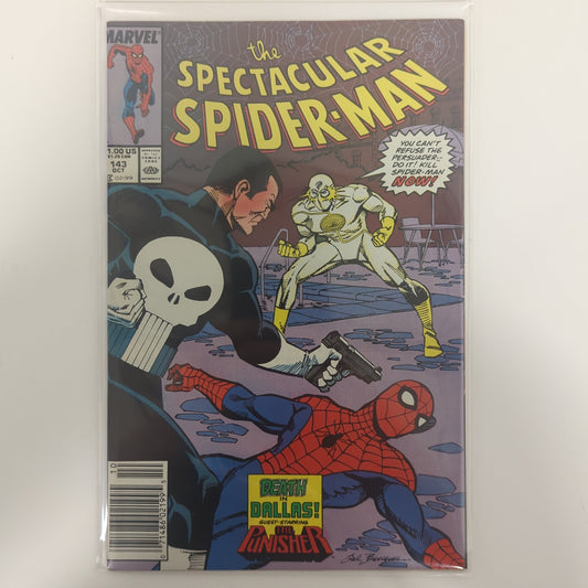The Spectacular Spider-Man #143 Newsstand