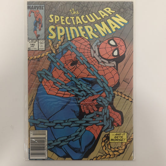 The Spectacular Spider-Man #145 Newsstand