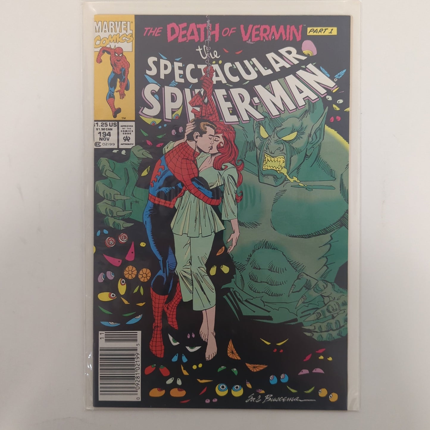 The Spectacular Spider-Man #194 Newsstand