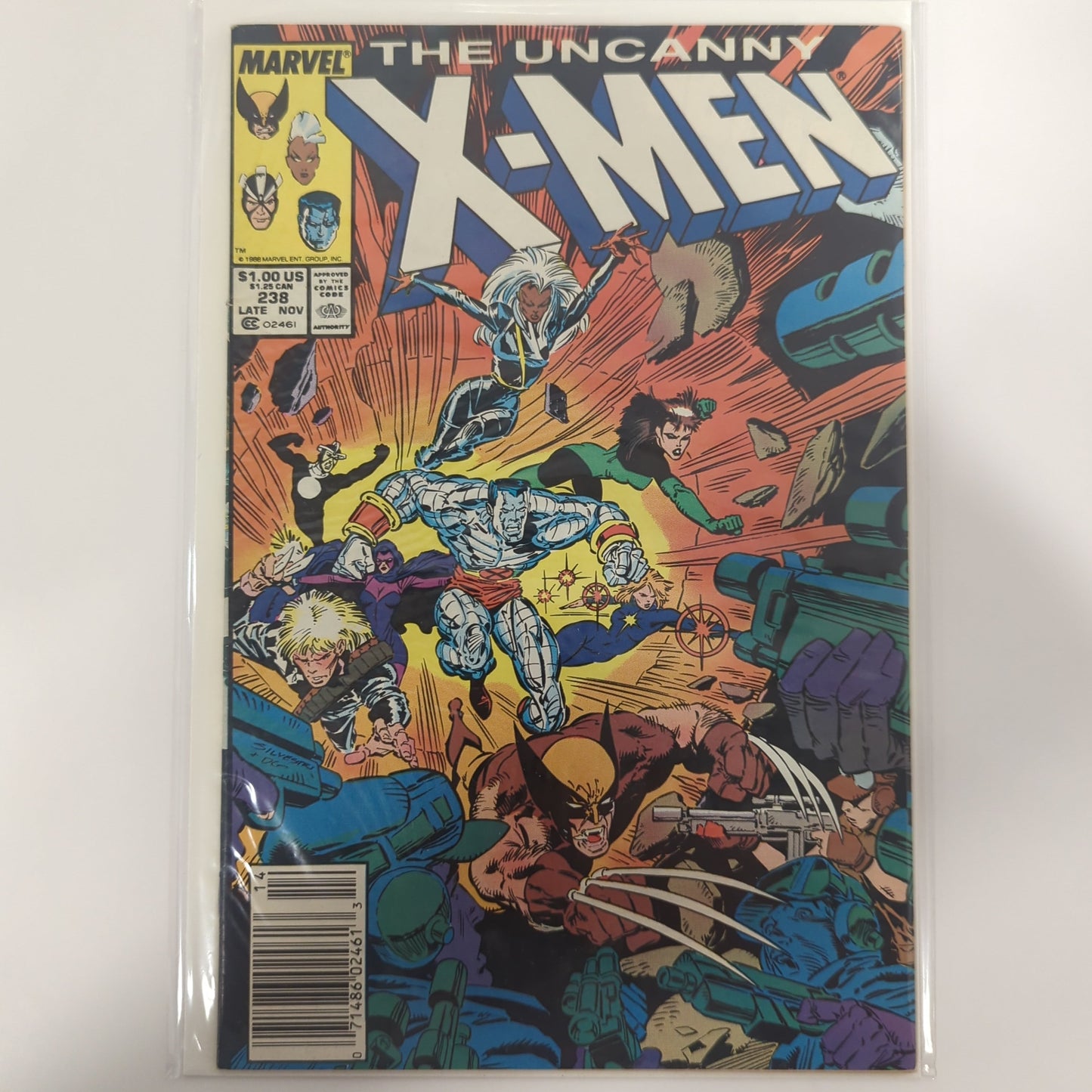 The Uncanny X-Men #238 Newsstand
