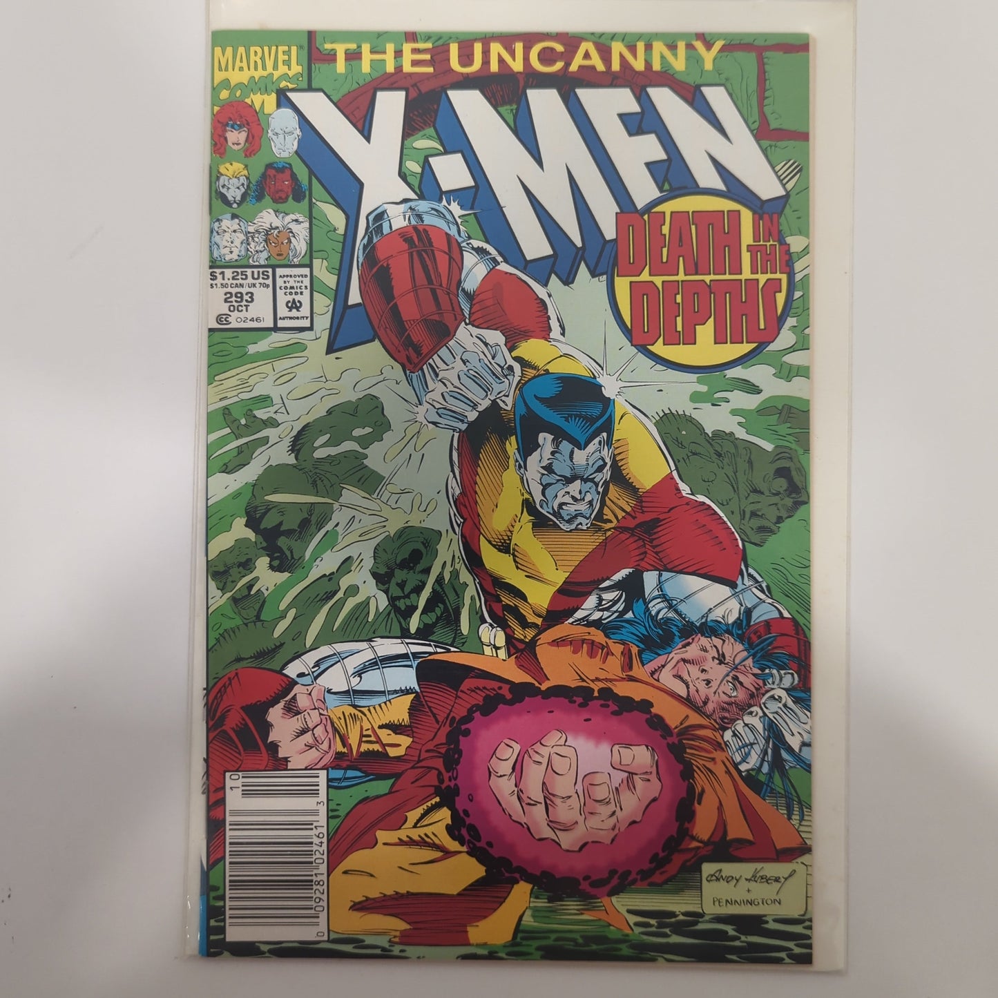 The Uncanny X-Men #293 Newsstand