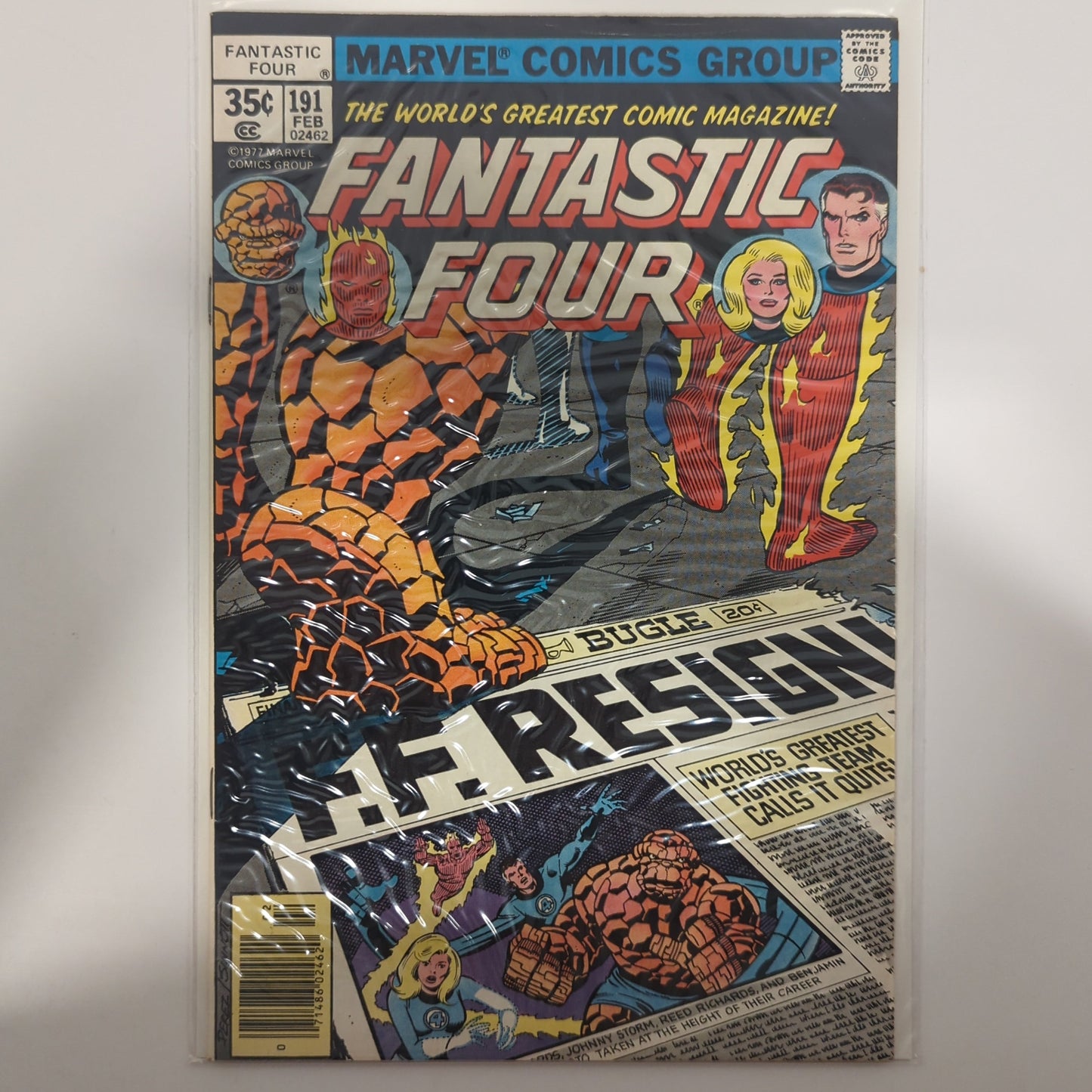 Fantastic Four #191 Newsstand