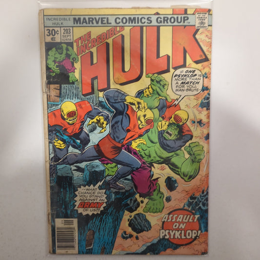 The Incredible Hulk #203 Newsstand Low Grade