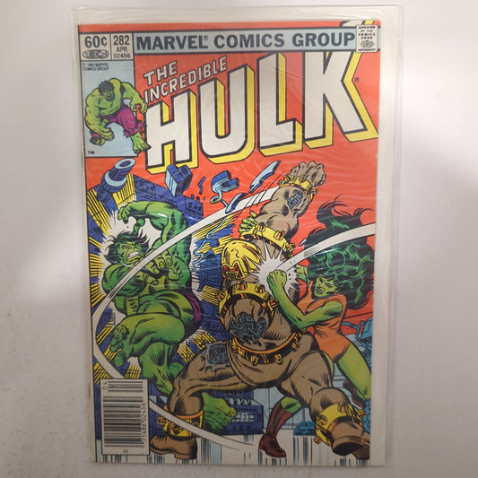 The Incredible Hulk #282 Newsstand