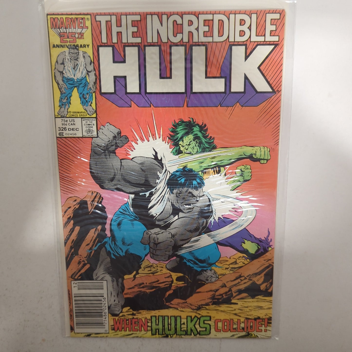 The Incredible Hulk #326 Newsstand