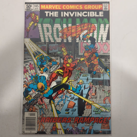 Iron man #145 Newsstand