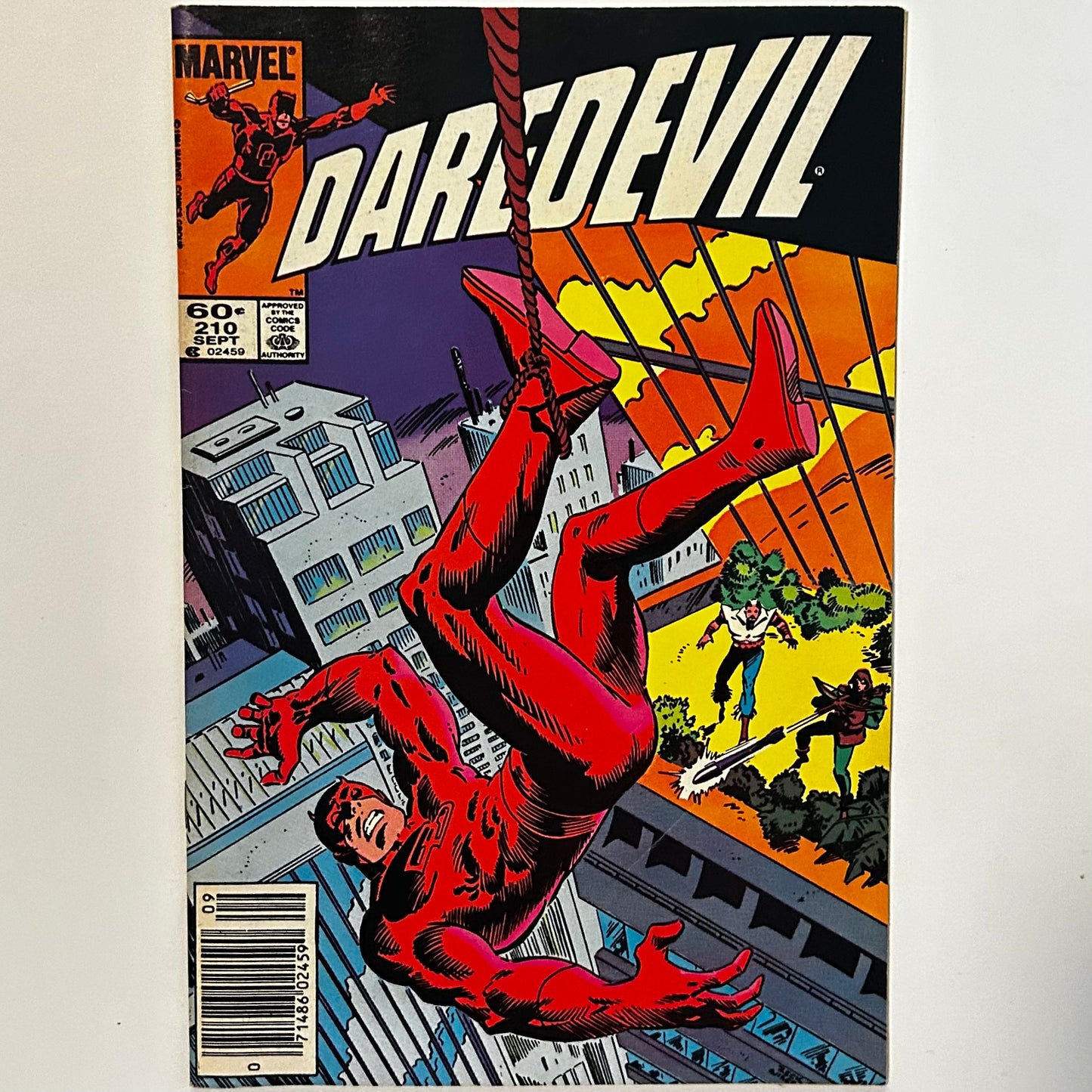 Daredevil #210 Newsstand