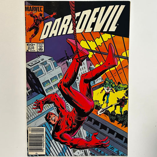 Daredevil #210 Newsstand