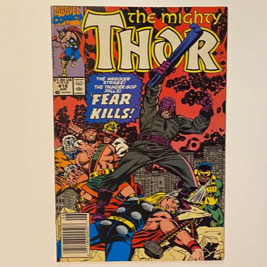 Thor #418 Newsstand