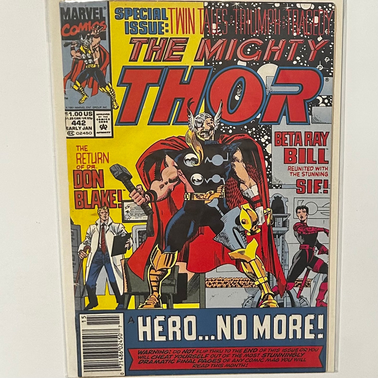 Thor #442 Newsstand