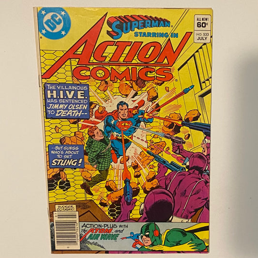 Action Comics #533 Newsstand