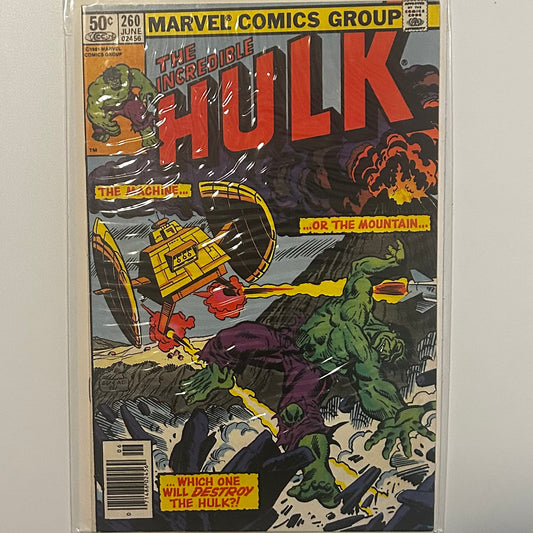 The Incredible Hulk #260 Newsstand