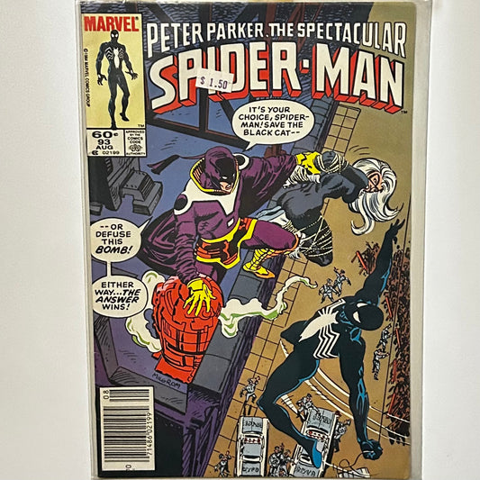 The Spectacular Spider-Man #93 Newsstand